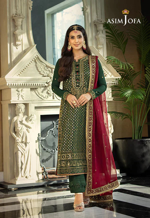 Asim Jofa | Rang e Noor 23 | AJRN-08 - Pakistani Designer Dress - by Asim Jofa | Type: Formal - 100% Original at Saira Sultan