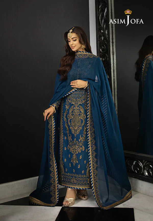Asim Jofa | Rang e Noor 23 | AJRN-17 - Pakistani Designer Dress - by Asim Jofa | Type: Formal - 100% Original at Saira Sultan