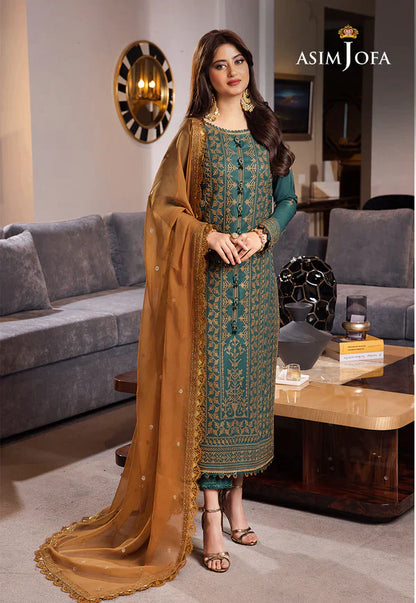 Asim Jofa | Rang e Noor 23 | AJRN-11 - Pakistani Designer Dress - by Asim Jofa | Type: Formal - 100% Original at Saira Sultan