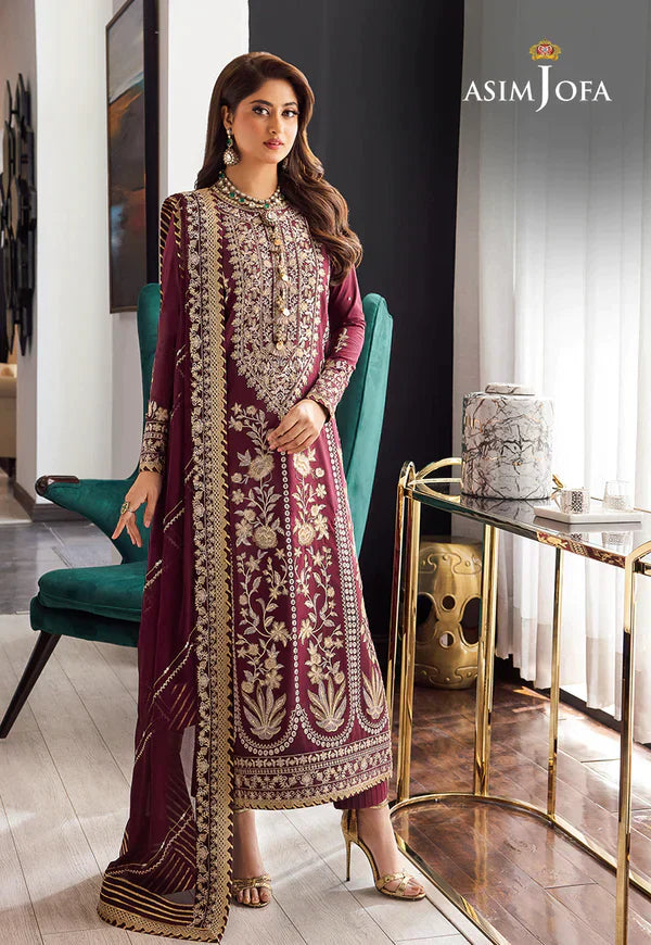 Asim Jofa | Rang e Noor 23 | AJRN-25 - Pakistani Designer Dress - by Asim Jofa | Type: Formal - 100% Original at Saira Sultan
