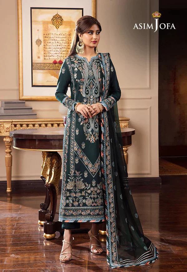 Asim Jofa | Rang e Noor 23 | AJRN-27 - Pakistani Designer Dress - by Asim Jofa | Type: Formal - 100% Original at Saira Sultan