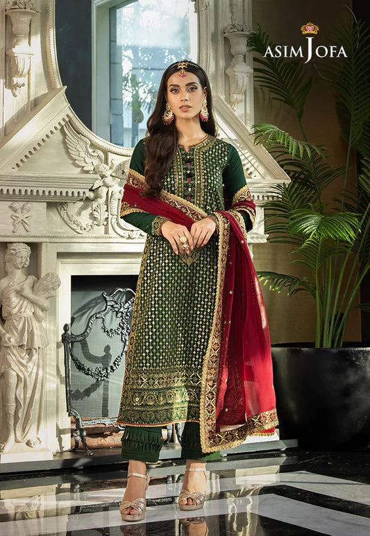 Asim Jofa | Rang e Noor 23 | AJRN-08 - Pakistani Designer Dress - by Asim Jofa | Type: Formal - 100% Original at Saira Sultan