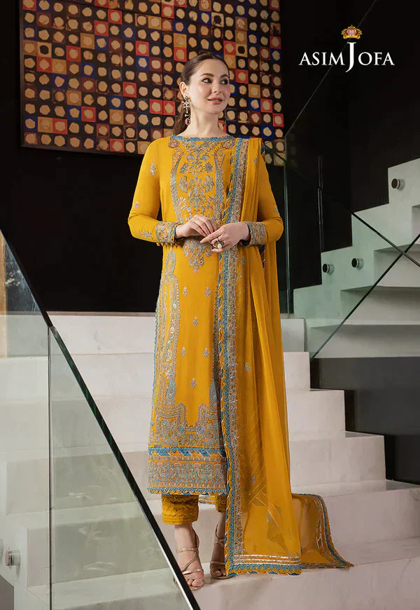 Asim Jofa | Rang e Noor 23 | AJRN-28 - Pakistani Designer Dress - by Asim Jofa | Type: Formal - 100% Original at Saira Sultan