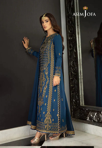 Asim Jofa | Rang e Noor 23 | AJRN-17 - Pakistani Designer Dress - by Asim Jofa | Type: Formal - 100% Original at Saira Sultan