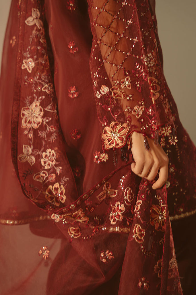 Cross Stitch | Luxe Atelier 25 | MERLOT MUSE XL Blood Red Organza