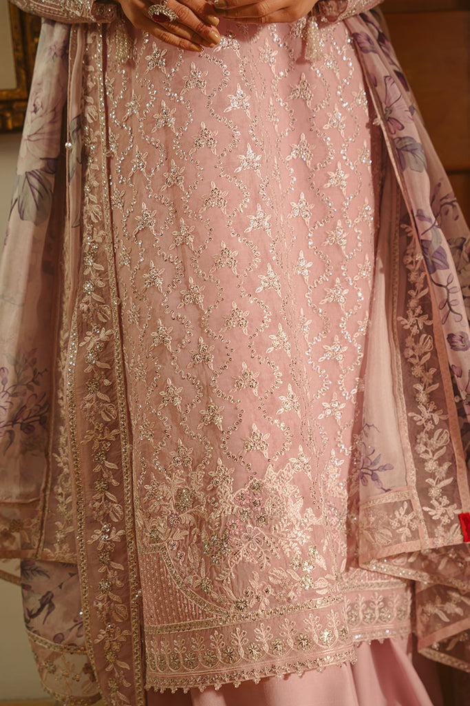 Cross Stitch | Luxe Atelier 25 | PETAL SOFT Custom Size Pink Organza