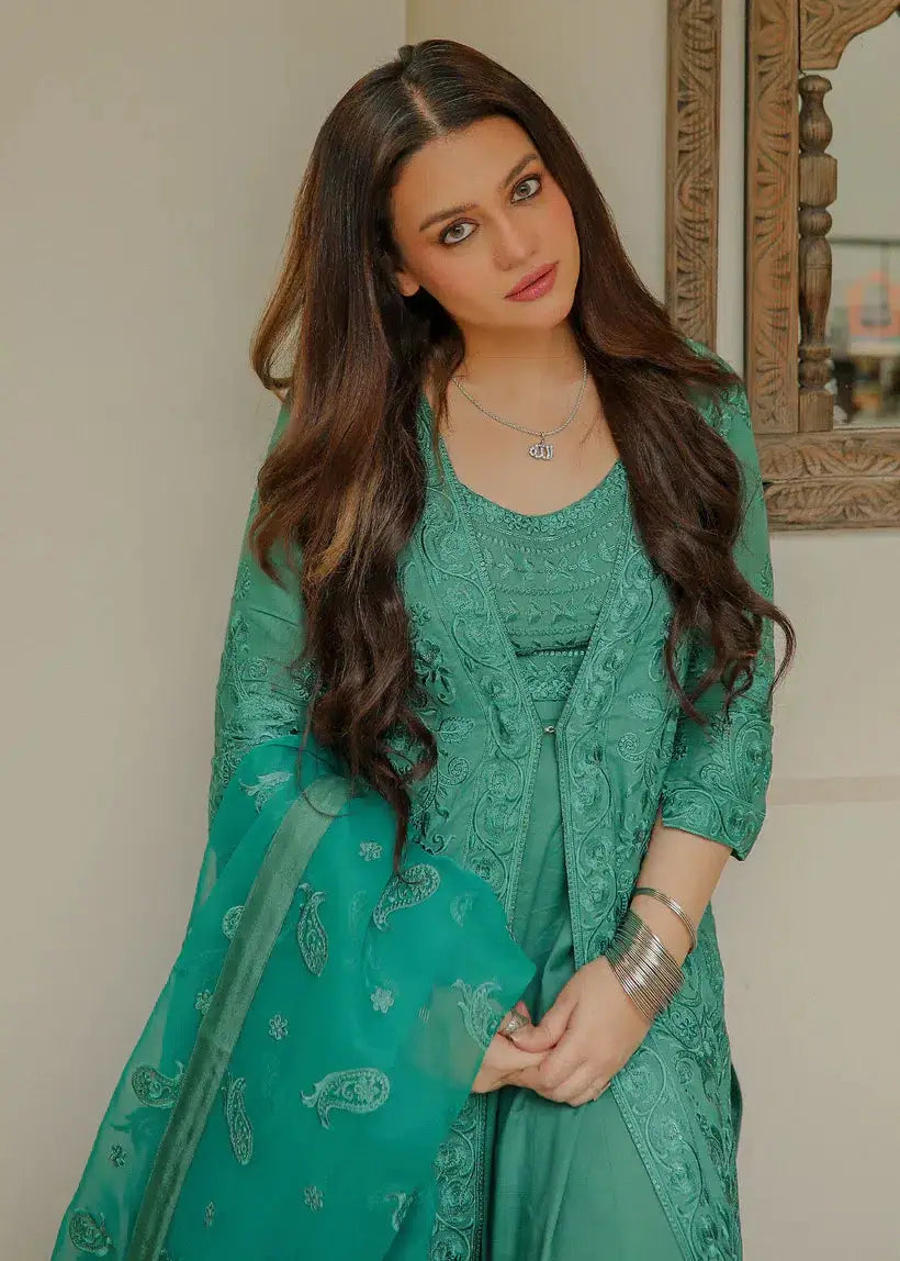 Tena Durrani | Amelie Luxe Formals | Jade - Pakistani Designer Dress - by Tena Durrani | Type: Formal - 100% Original at Saira Sultan