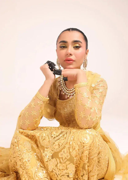 Tena Durrani | Amelie Luxe Formals | Sunflower - Pakistani Designer Dress - by Tena Durrani | Type: Formal - 100% Original at Saira Sultan