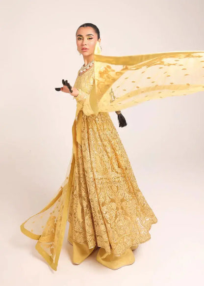 Tena Durrani | Amelie Luxe Formals | Sunflower - Pakistani Designer Dress - by Tena Durrani | Type: Formal - 100% Original at Saira Sultan