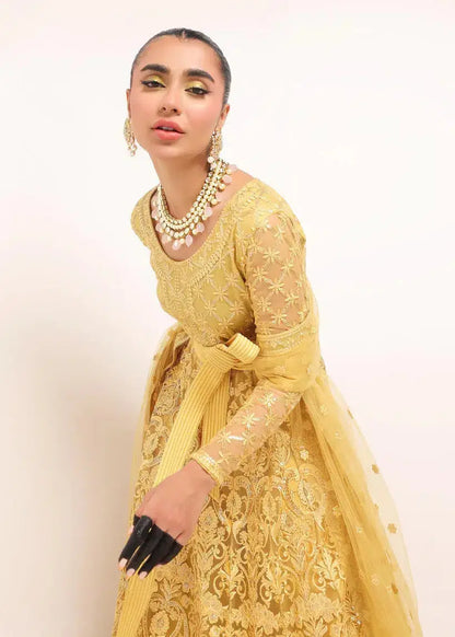 Tena Durrani | Amelie Luxe Formals | Sunflower - Pakistani Designer Dress - by Tena Durrani | Type: Formal - 100% Original at Saira Sultan