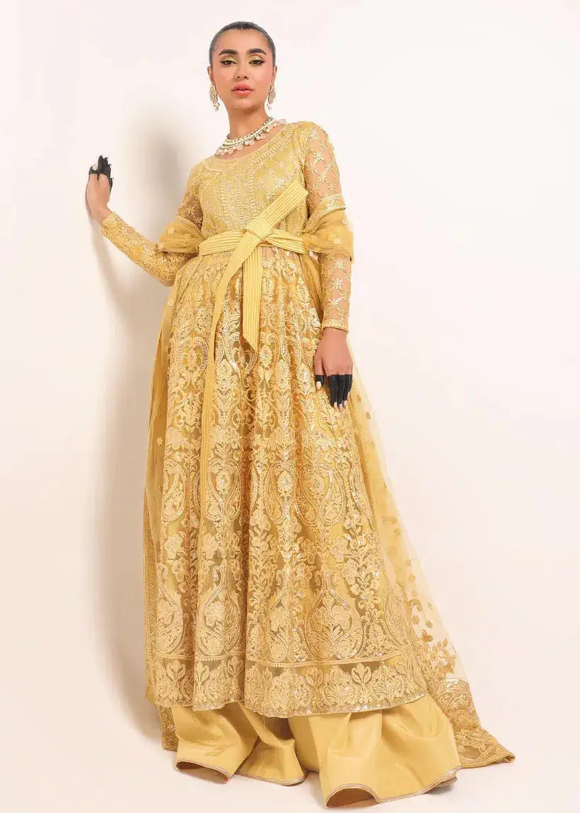 Tena Durrani | Amelie Luxe Formals | Sunflower - Pakistani Designer Dress - by Tena Durrani | Type: Formal - 100% Original at Saira Sultan