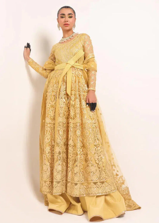 Tena Durrani | Amelie Luxe Formals | Sunflower - Pakistani Designer Dress - by Tena Durrani | Type: Formal - 100% Original at Saira Sultan