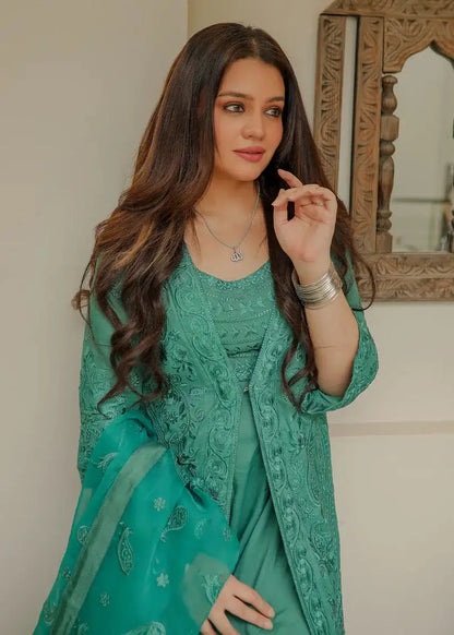 Tena Durrani | Amelie Luxe Formals | Jade - Pakistani Designer Dress - by Tena Durrani | Type: Formal - 100% Original at Saira Sultan