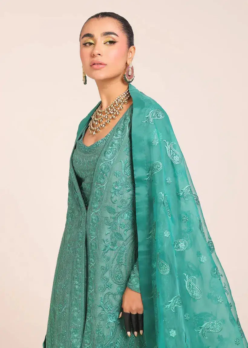 Tena Durrani | Amelie Luxe Formals | Jade - Pakistani Designer Dress - by Tena Durrani | Type: Formal - 100% Original at Saira Sultan