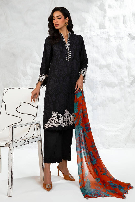 Sana Safinaz | Muzlin Summer 24 | 003A-CI - Pakistani Designer Dress - by Sana Safinaz | Type: Luxury - 100% Original at Saira Sultan
