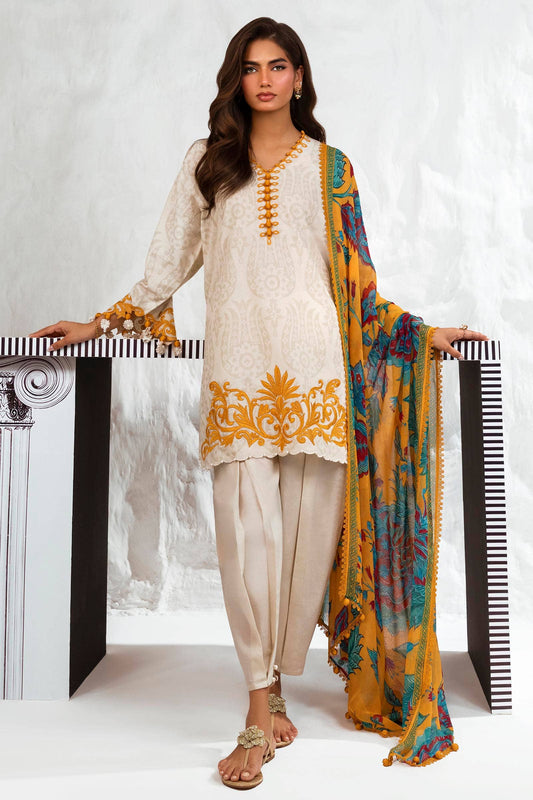 Sana Safinaz | Muzlin Summer 24 | 003B-CI - Pakistani Designer Dress - by Sana Safinaz | Type: Luxury - 100% Original at Saira Sultan