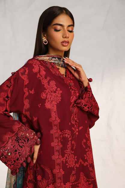 Sana Safinaz | Muzlin Summer 24 | 008B-CK - Pakistani Designer Dress - by Sana Safinaz | Type: Luxury - 100% Original at Saira Sultan