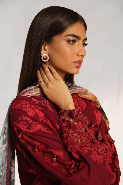 Sana Safinaz | Muzlin Summer 24 | 008B-CK - Pakistani Designer Dress - by Sana Safinaz | Type: Luxury - 100% Original at Saira Sultan