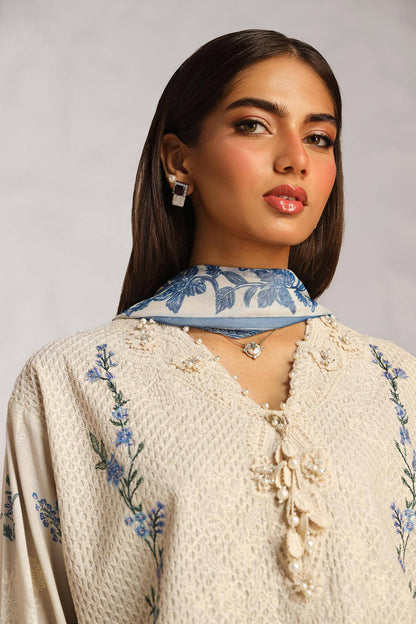 Sana Safinaz | Muzlin Summer 24 | 012B-CJ - Pakistani Designer Dress - by Sana Safinaz | Type: Luxury - 100% Original at Saira Sultan
