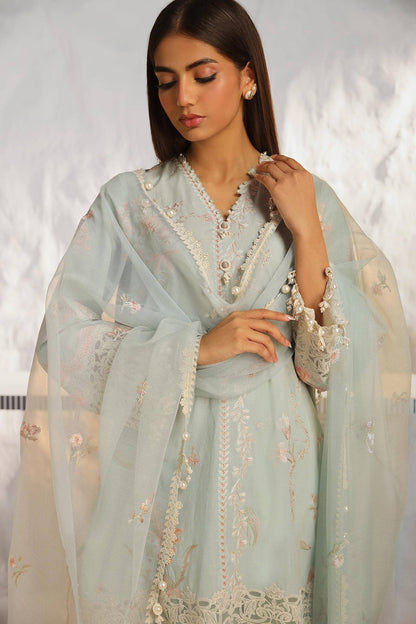 Sana Safinaz | Muzlin Summer 24 | 018A-CV - Pakistani Designer Dress - by Sana Safinaz | Type: Luxury - 100% Original at Saira Sultan