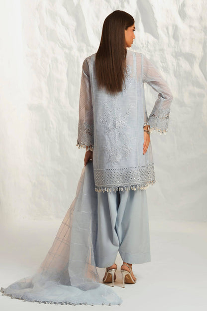 Sana Safinaz | Muzlin Summer 24 | 020A-CV - Pakistani Designer Dress - by Sana Safinaz | Type: Luxury - 100% Original at Saira Sultan