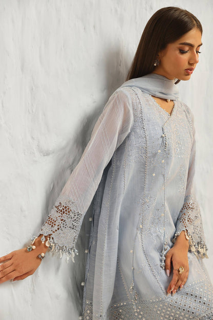 Sana Safinaz | Muzlin Summer 24 | 020A-CV - Pakistani Designer Dress - by Sana Safinaz | Type: Luxury - 100% Original at Saira Sultan