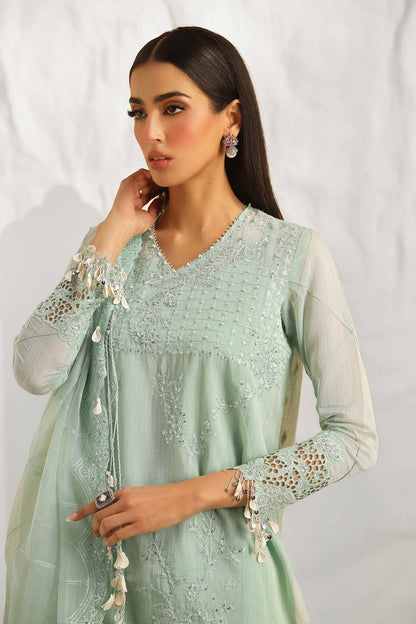Sana Safinaz | Muzlin Summer 24 | 020B-CV - Pakistani Designer Dress - by Sana Safinaz | Type: Luxury - 100% Original at Saira Sultan