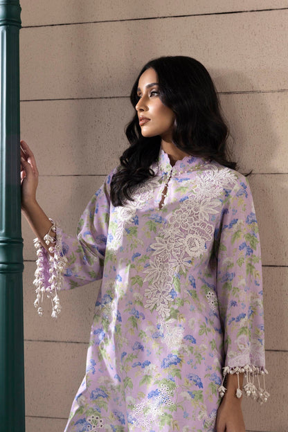 Sana Safinaz | Muzlin Spring 25 | M251-006A-3CI M Lilac Lawn