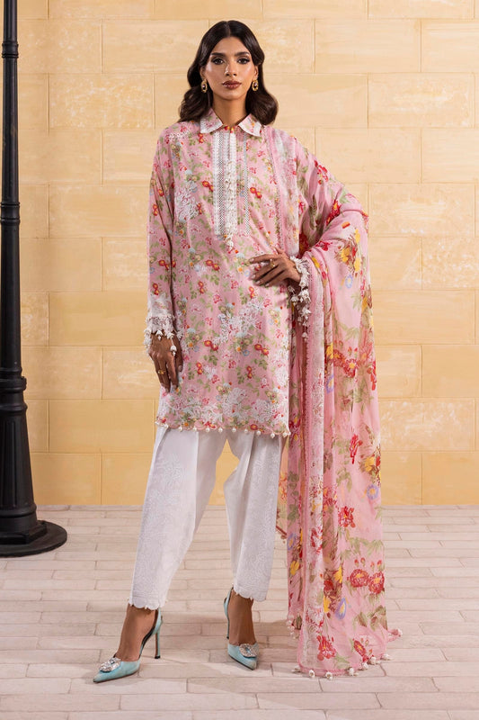 Sana Safinaz | Muzlin Spring 25 | M251-007A-3CI XS Light Pink Lawn