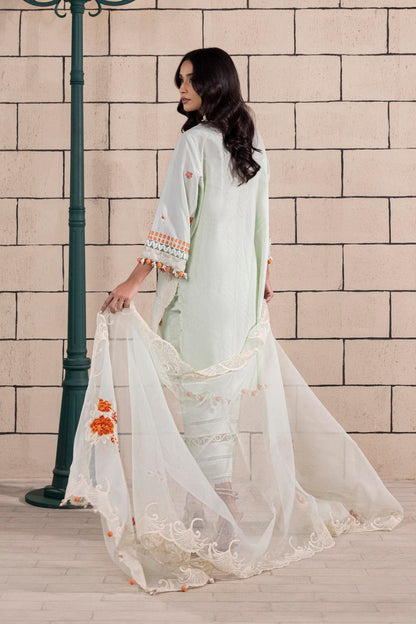Sana Safinaz | Muzlin Spring 25 | M251-010A-3CS S Off White Lawn