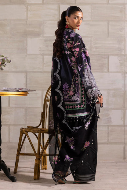 Sana Safinaz | Muzlin Spring 25 | M251-019B-3CS S Black Lawn