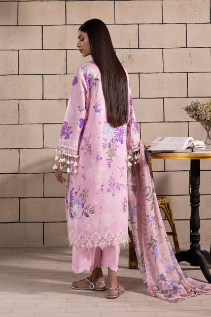 Sana Safinaz | Muzlin Spring 25 | M251-025A-3CJ S Pink Lawn