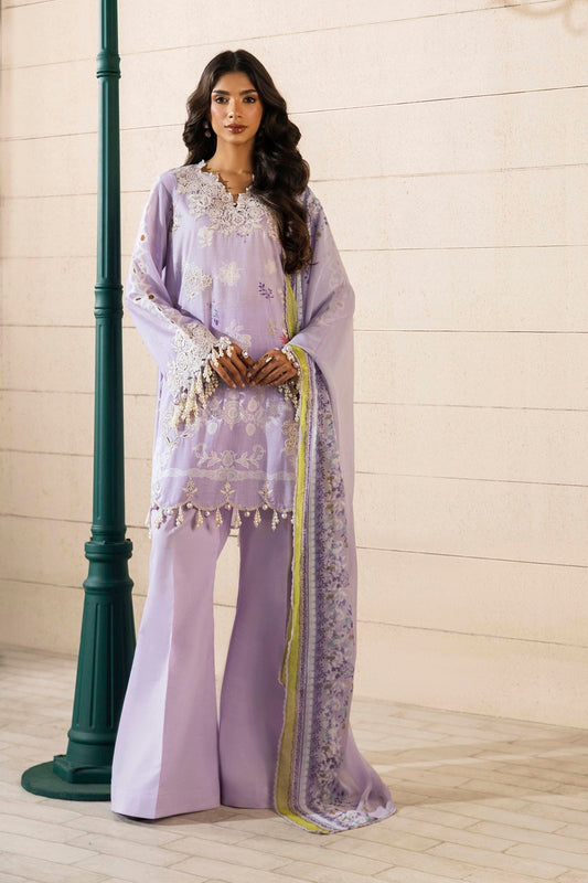 Sana Safinaz | Muzlin Spring 25 | M251-029A-3CI XS Lilac Lawn
