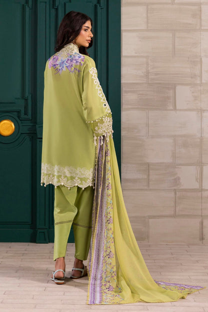 Sana Safinaz | Muzlin Spring 25 | M251-029B-3CI S Lime Lawn