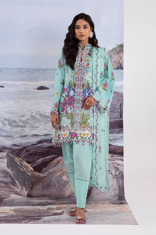 Sana Safinaz | Muzlin Summer 25 | 001B XS Ferozi Lawn