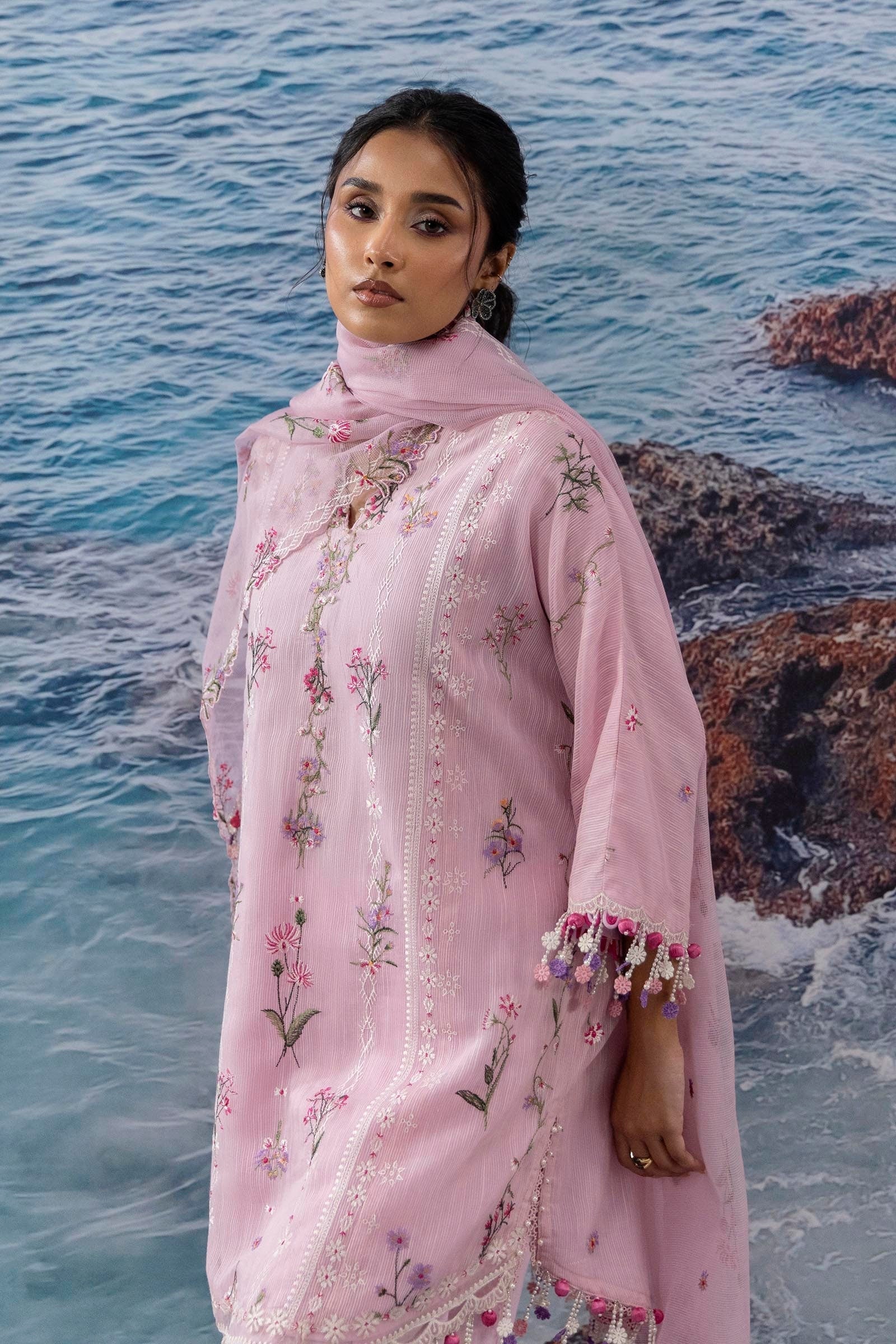 Sana Safinaz | Muzlin Summer 25 | 016B M Lilac Lawn