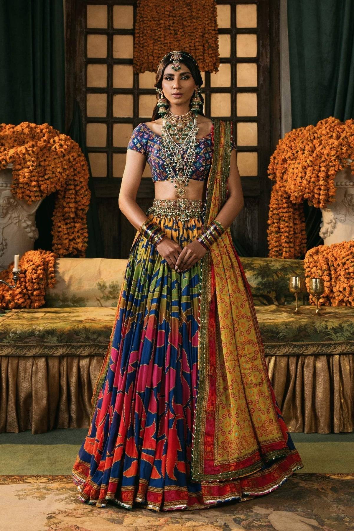 Fahad Hussayn | Lawn Banger | Machla Magar - Pakistani Designer Dress - by Fahad Hussayn | Type: Ladies Clothes - 100% Original at Saira Sultan