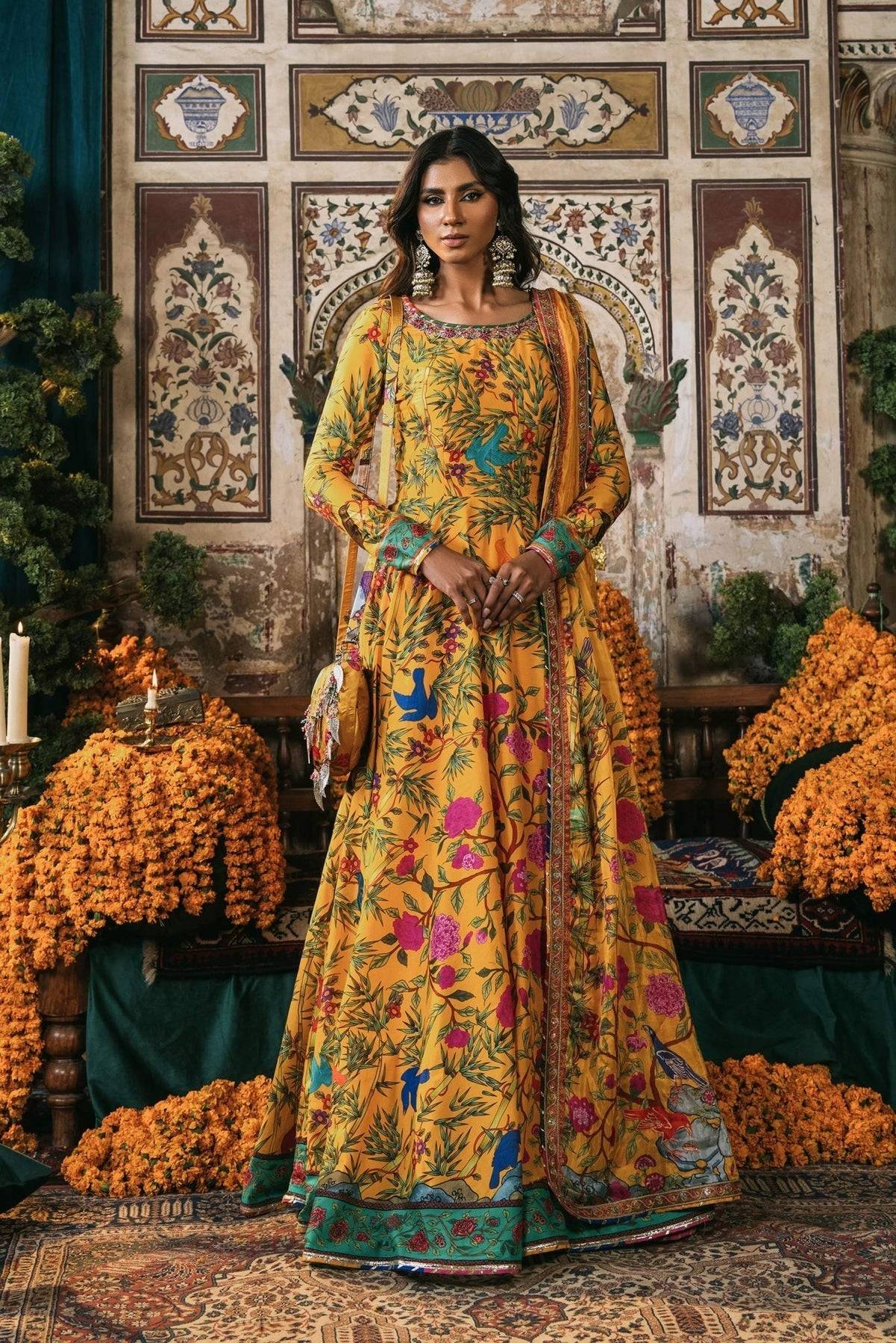 Fahad Hussayn | Lawn Banger | Magra - Pakistani Designer Dress - by Fahad Hussayn | Type: Ladies Clothes - 100% Original at Saira Sultan
