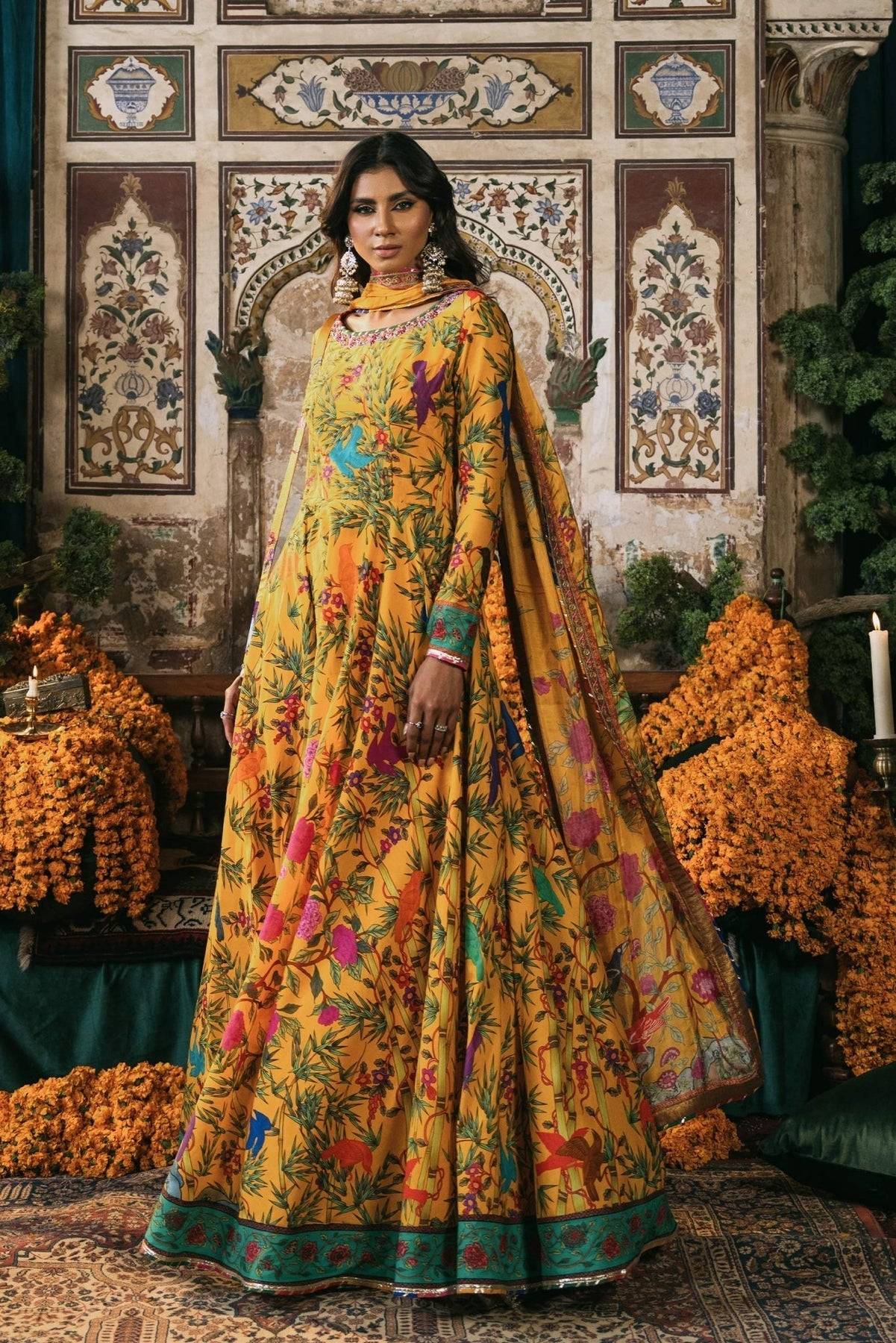 Fahad Hussayn | Lawn Banger | Magra - Pakistani Designer Dress - by Fahad Hussayn | Type: Ladies Clothes - 100% Original at Saira Sultan