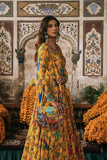 Fahad Hussayn | Lawn Banger | Magra - Pakistani Designer Dress - by Fahad Hussayn | Type: Ladies Clothes - 100% Original at Saira Sultan
