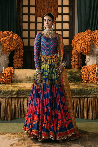 Fahad Hussayn | Lawn Banger | Maharana - Pakistani Designer Dress - by Fahad Hussayn | Type: Ladies Clothes - 100% Original at Saira Sultan
