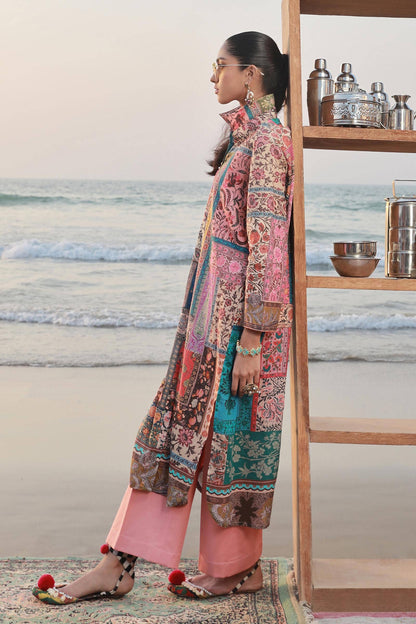 Sana Safinaz | Mahay Spring 24 | H241-014A-2C - Pakistani Designer Dress - by Sana Safinaz | Type: Luxury - 100% Original at Saira Sultan