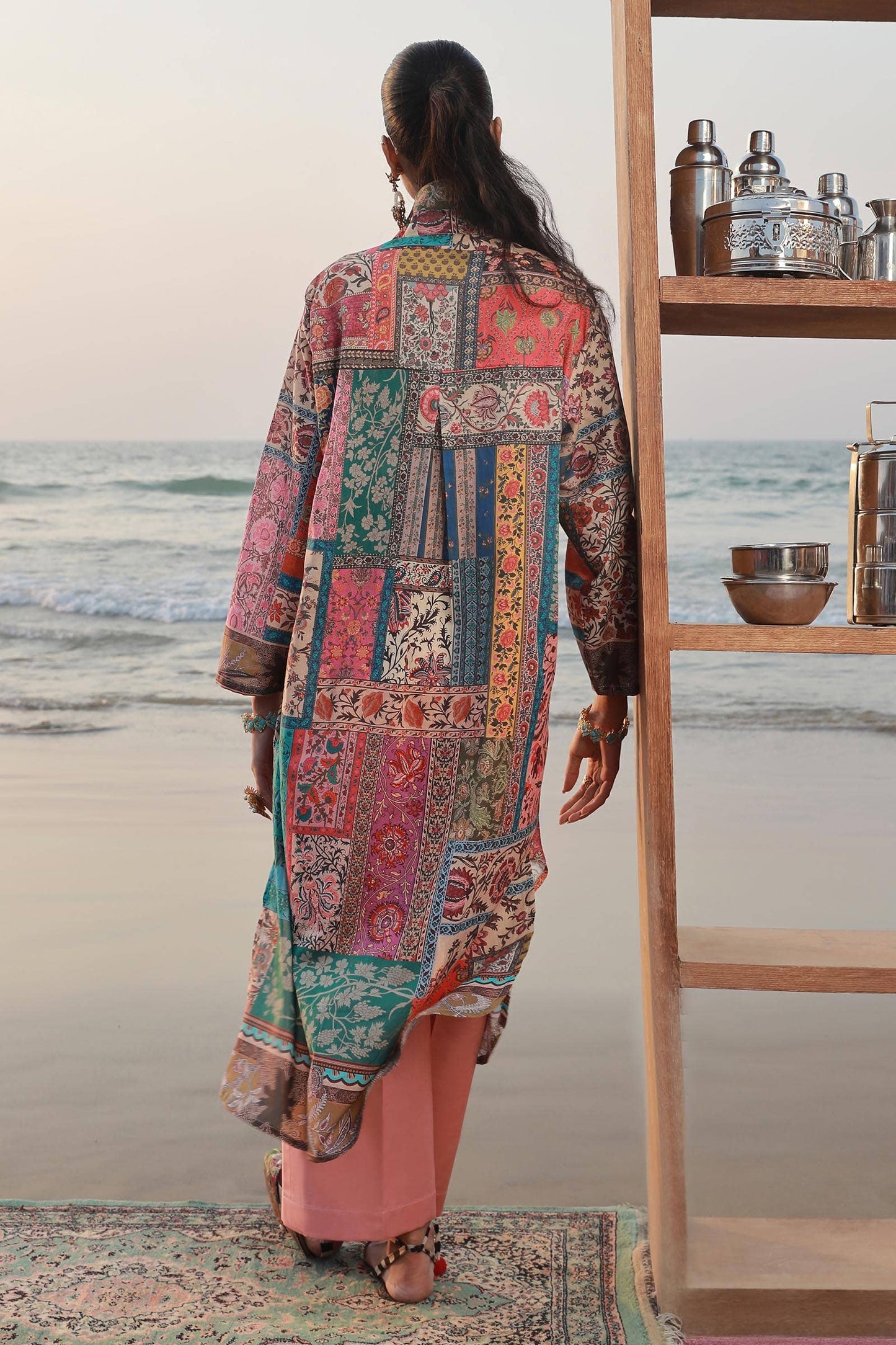 Sana Safinaz | Mahay Spring 24 | H241-014A-2C - Pakistani Designer Dress - by Sana Safinaz | Type: Luxury - 100% Original at Saira Sultan