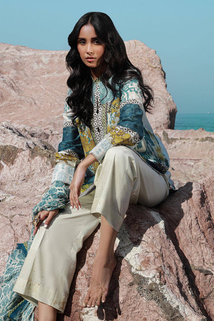 Sana Safinaz | Mahay Spring 24 | H241-015A-2I - Pakistani Designer Dress - by Sana Safinaz | Type: Luxury - 100% Original at Saira Sultan