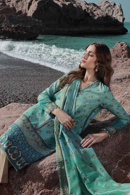 Sana Safinaz | Mahay Spring 24 | H241-017B-2BK - Pakistani Designer Dress - by Sana Safinaz | Type: Luxury - 100% Original at Saira Sultan