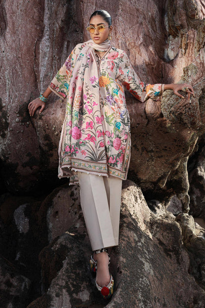 Sana Safinaz | Mahay Spring 24 | H241-019B-3CS - Pakistani Designer Dress - by Sana Safinaz | Type: Luxury - 100% Original at Saira Sultan