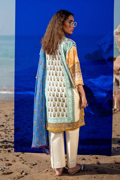 Sana Safinaz | Mahay Spring 24 | H241-003A-2BI - Pakistani Designer Dress - by Sana Safinaz | Type: Luxury - 100% Original at Saira Sultan