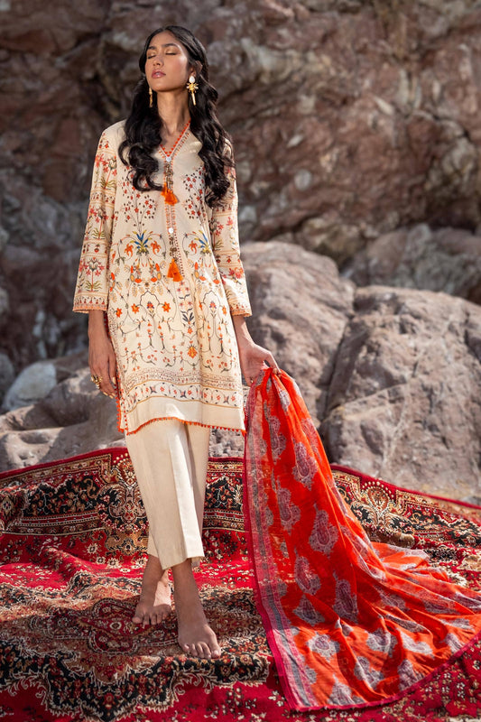 Sana Safinaz | Mahay Spring 24 | H241-023A-2DD - Pakistani Designer Dress - by Sana Safinaz | Type: Luxury - 100% Original at Saira Sultan