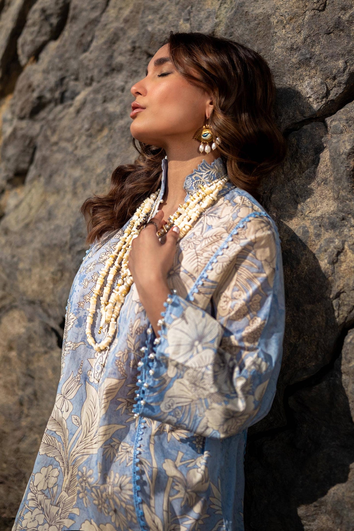 Sana Safinaz | Mahay Spring 24 | H241-009A-2DD - Pakistani Designer Dress - by Sana Safinaz | Type: Luxury - 100% Original at Saira Sultan