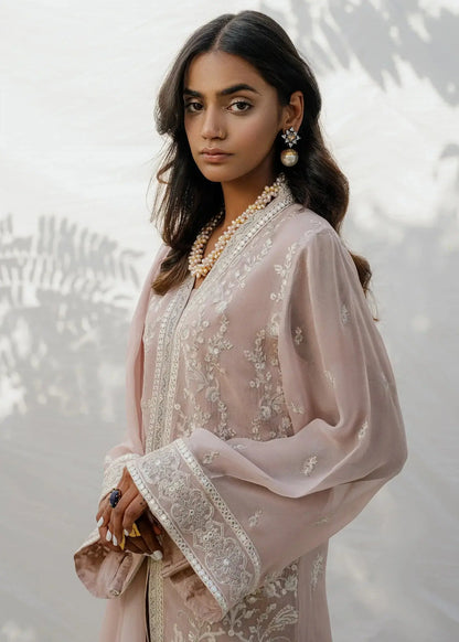 Mahgul | Eid Edit 2024 | Mauve Flora - Pakistani Designer Dress - by Mahgul | Type: Luxury - 100% Original at Saira Sultan